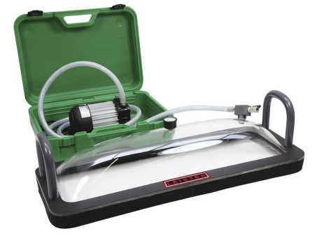 Прямоугольный вакуумный колпак с насосом