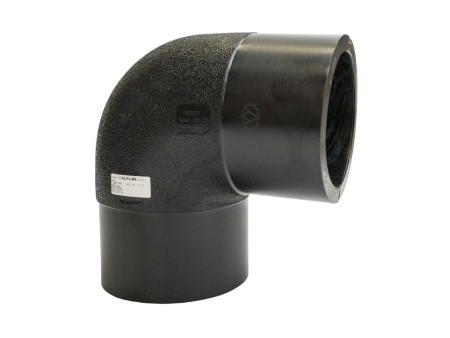 Отвод литой 90° PN16 SDR11 PE100 D355 Отвод литой 90° PN16 SDR11 PE100 D355