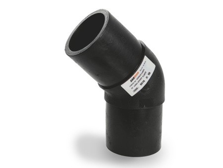 ОТВОД ЛИТОЙ 45° PE100 PN16 D50 ОТВОД ЛИТОЙ 45° PE100 PN16 D50
